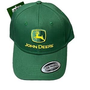John Deere Hat - NWT - Green, embroidered